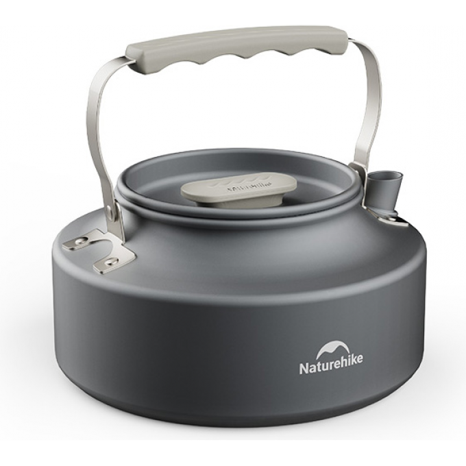 Чайник туристический NATUREHIKE CNK2450CF010 0.8л серый 6976507663373