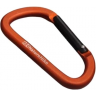 Карабин многофункциональный NATUREHIKE NH15A001-H D-Type 8 см оранжевый 6927595717004