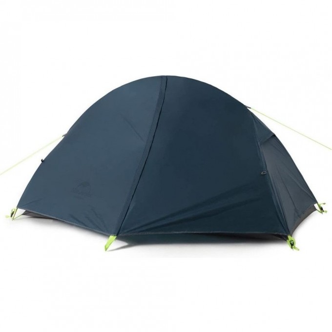 Палатка 1-местная NATUREHIKE NH18A095-D сверхлегкая + коврик 20Dсиний 6927595737743