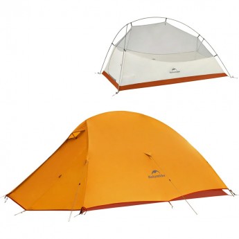 Палатка 2-местная NATUREHIKE CLOUD UP BASE CNK2450WS032 оранжевый