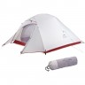Палатка NATUREHIKE CLOUD UP NH18T030-T 20D трехместная, светло-серый 6927595730614