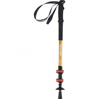 Палка треккинговая NATUREHIKE ST01 6061 AL NH17D001-Z с 3 узлами женская 57-120 золотой Палка треккинговая NATUREHIKE ST01 6061 AL NH17D001-Z с 3 узлами женская 57-120 золотой