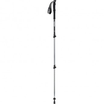 Палка треккинговая NATUREHIKE ST01 6061 AL NH17D001-Z с 3 узлами мужские 62-135 черный Палка треккинговая NATUREHIKE ST01 6061 AL NH17D001-Z с 3 узлами мужские 62-135 черный