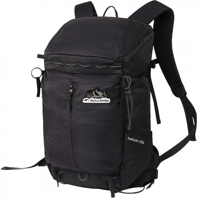 Рюкзак NATUREHIKE CNK2300BB017 HELIUM 25 л черный 6976507661010