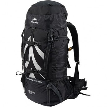 Рюкзак NATUREHIKE NH70B070-B 70L черный Рюкзак NATUREHIKE NH70B070-B 70L черный
