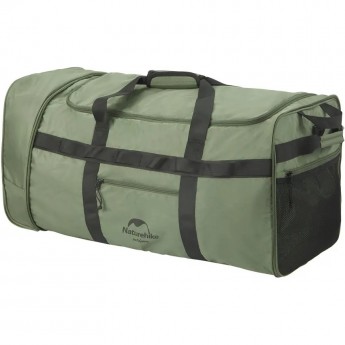 Складная туристическая сумка-тележка NATUREHIKE NH21LX003 XS03 зелёный Складная туристическая сумка-тележка NATUREHIKE NH21LX003 XS03 зелёный
