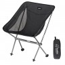 Стул NATUREHIKE CNK2450JJ015 STELLALUNA L04 складной черный 6976023929939
