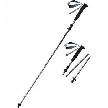 Треккинговая палка NATUREHIKE CNK2450DS012 CARBON-AL CHANG FENG UL 103-120см 5-секций серый Треккинговая палка NATUREHIKE CNK2450DS012 CARBON-AL CHANG FENG UL 103-120см 5-секций серый