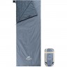 Ультралёгкий спальный мешок NATUREHIKE LW180 тип конверт лето Blue Size M молния слева 6927595777947L