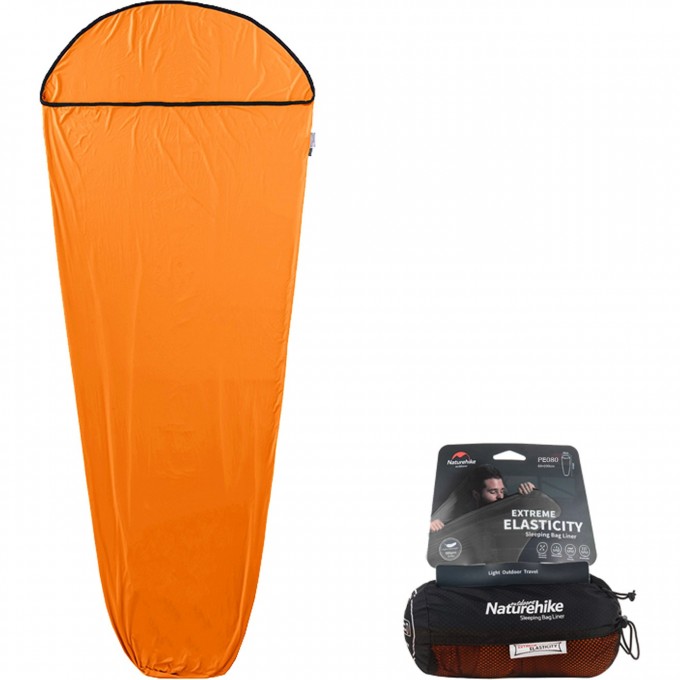 Вкладыш в спальный мешок NATUREHIKE NH17N002-D оранжевый 6927595700815